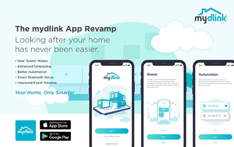 Mydlink Controller D-Link launches more intelligent mydlink app with improved features