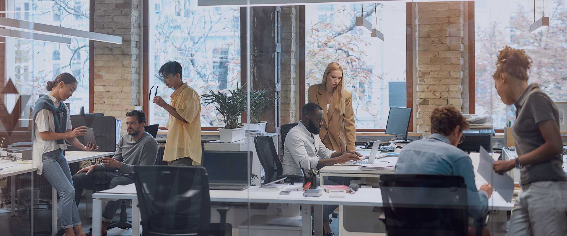 A Busy Office