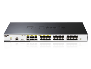 24-PORT GIGABIT XSTACK LAYER 2+ MANAGED STACKABLE SWITCH WITH 24 SFP (4 ...