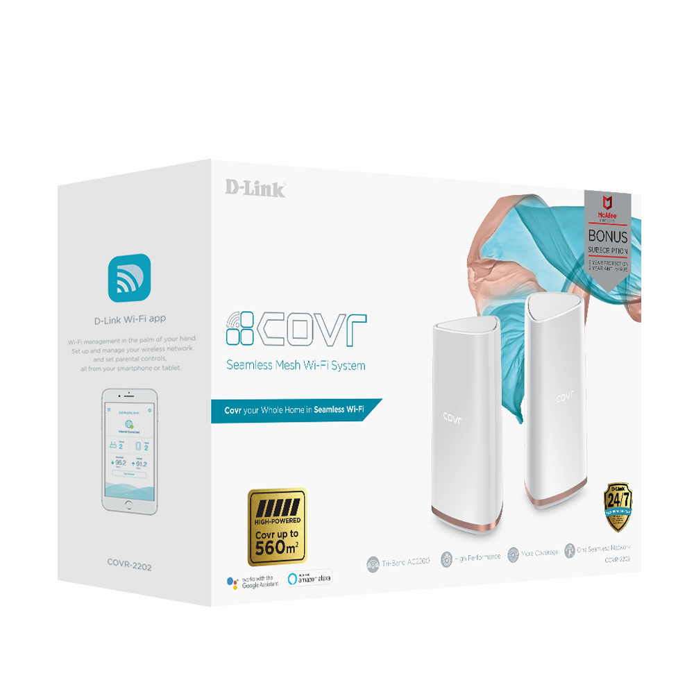 AC2200 Seamless Mesh Wi-Fi System